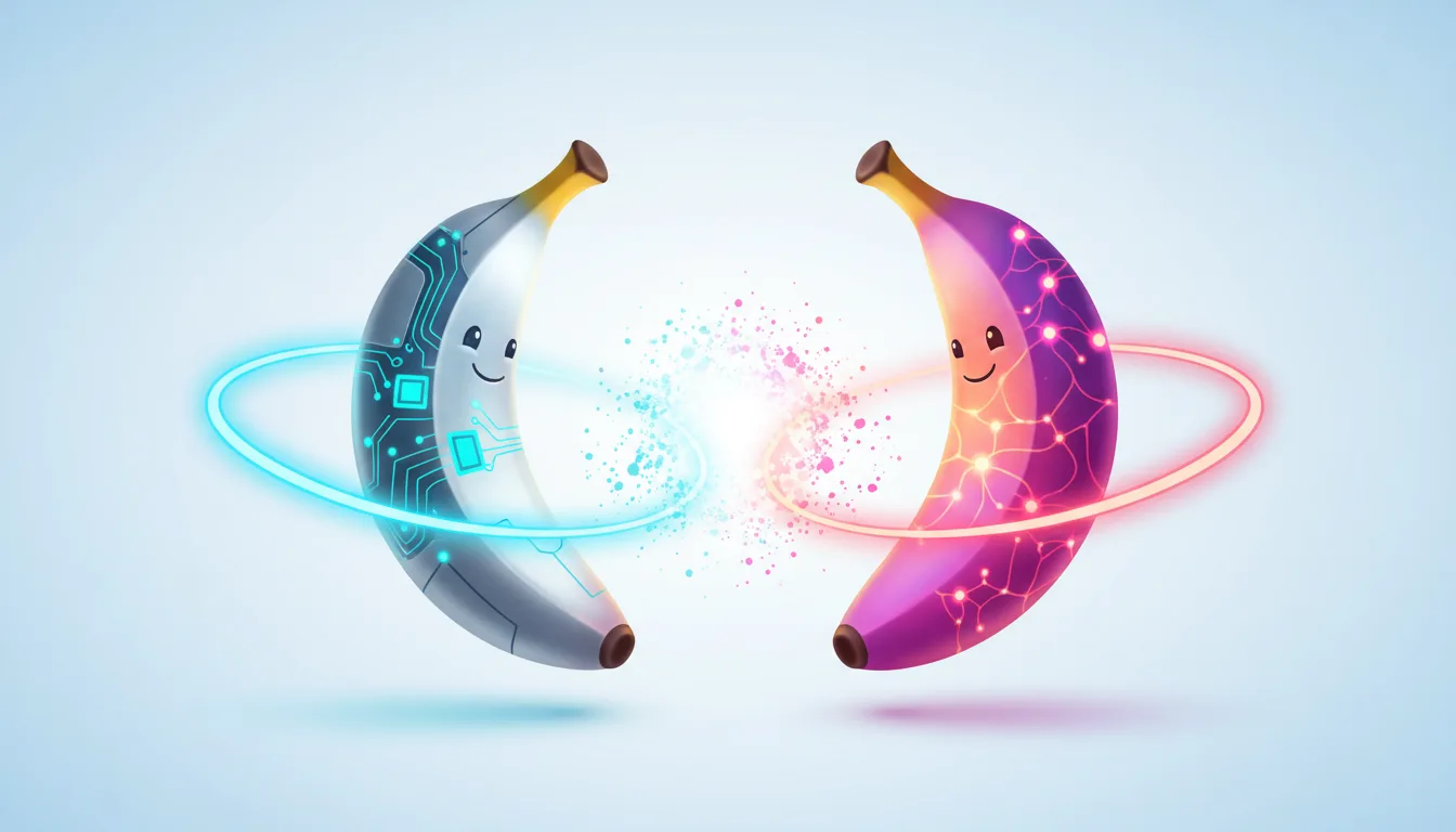 Главная дуэль нейросетей: чем отличается Nano Banana Pro от Nano Banana 2