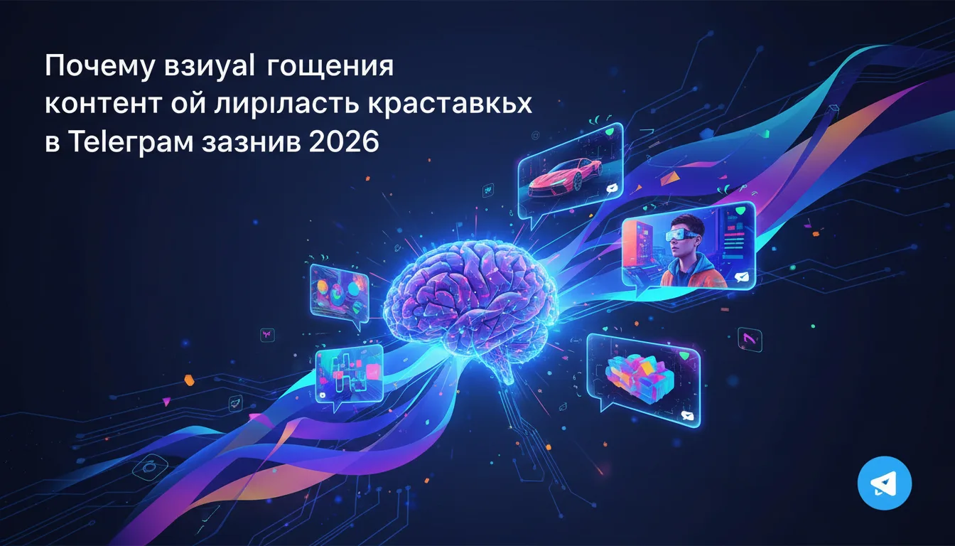 Почему визуальный контент — король рекламы в Telegram
