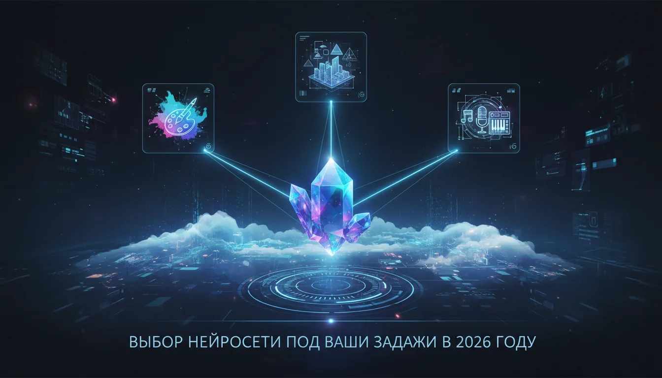 Выбор нейросети под ваши задачи в 2026 году