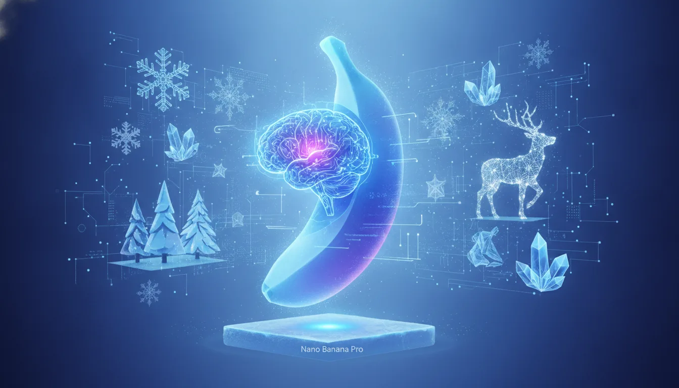 Почему именно Nano Banana Pro подходит для зимнего визуала